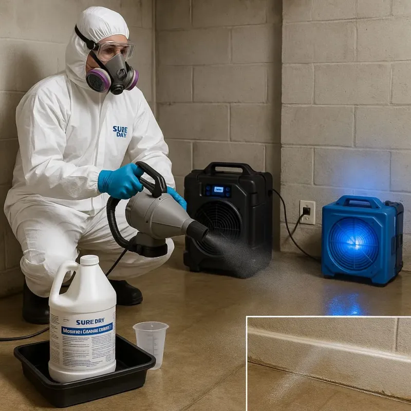 Sanitization and Odor Removal process in Hyrum, UT
